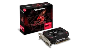 PowerColor Red Dragon Radeon 550 2GB 64BIT GDDR5